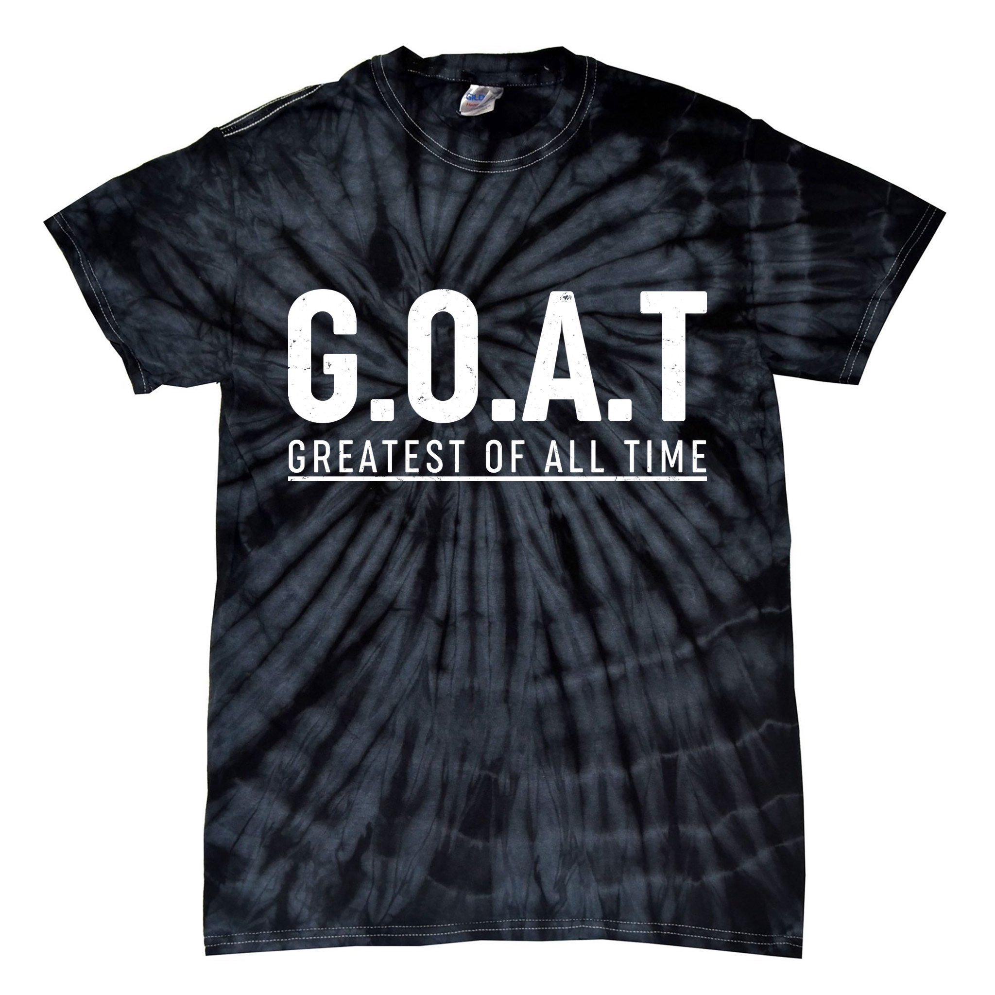G.O.A.T Greatest Of All Time Tie-Dye T-Shirt
