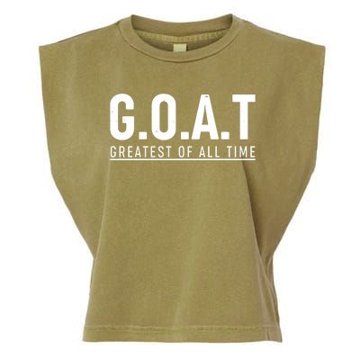 G.O.A.T Greatest Of All Time Garment-Dyed Women's Muscle Tee