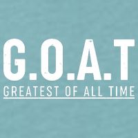 G.O.A.T Greatest Of All Time Sueded Cloud Jersey T-Shirt