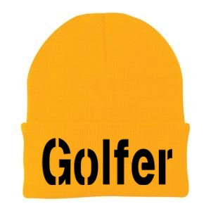 Golfer Knit Cap Winter Beanie