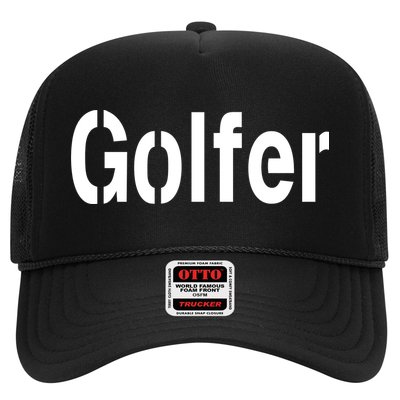 Golfer Trucker Hat