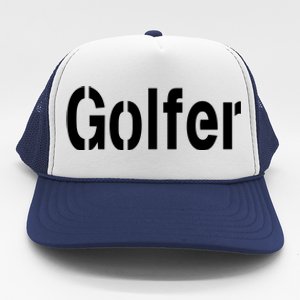 Golfer Trucker Hat