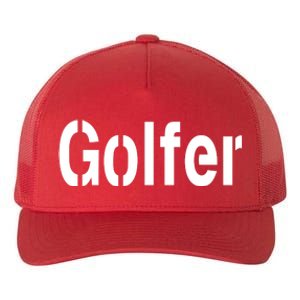 Golfer Yupoong Adult 5-Panel Trucker Hat