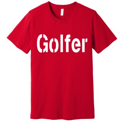 Golfer Premium T-Shirt