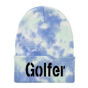 Golfer Tie Dye 12in Knit Beanie