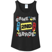 Gaming Game On 2nd Grade Second First Day School Gamer Ladies Essential Tank