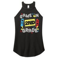 Gaming Game On 2nd Grade Second First Day School Gamer Women's Perfect Tri Rocker Tank