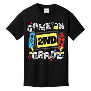 Gaming Game On 2nd Grade Second First Day School Gamer Kids T-Shirt