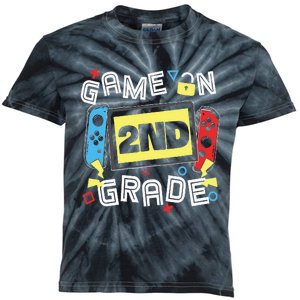 Gaming Game On 2nd Grade Second First Day School Gamer Kids Tie-Dye T-Shirt