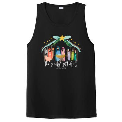 Greatest Gift Of All Jesus Christmas Christian PosiCharge Competitor Tank