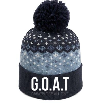 GOAT Greatest Of All Time The Baniff Cuffed Pom Beanie