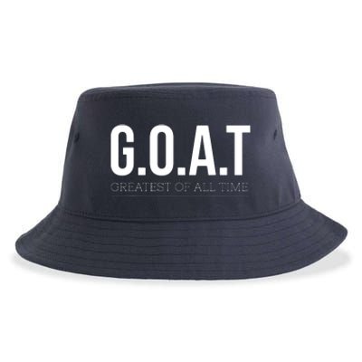 GOAT Greatest Of All Time Sustainable Bucket Hat