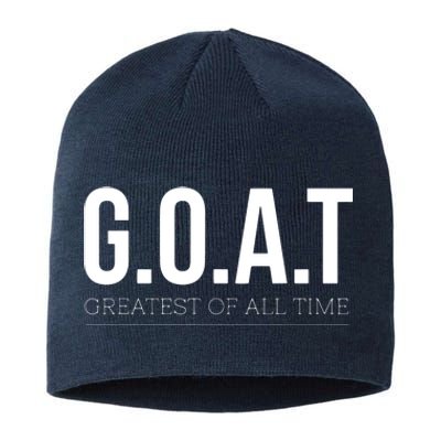 GOAT Greatest Of All Time Sustainable Beanie