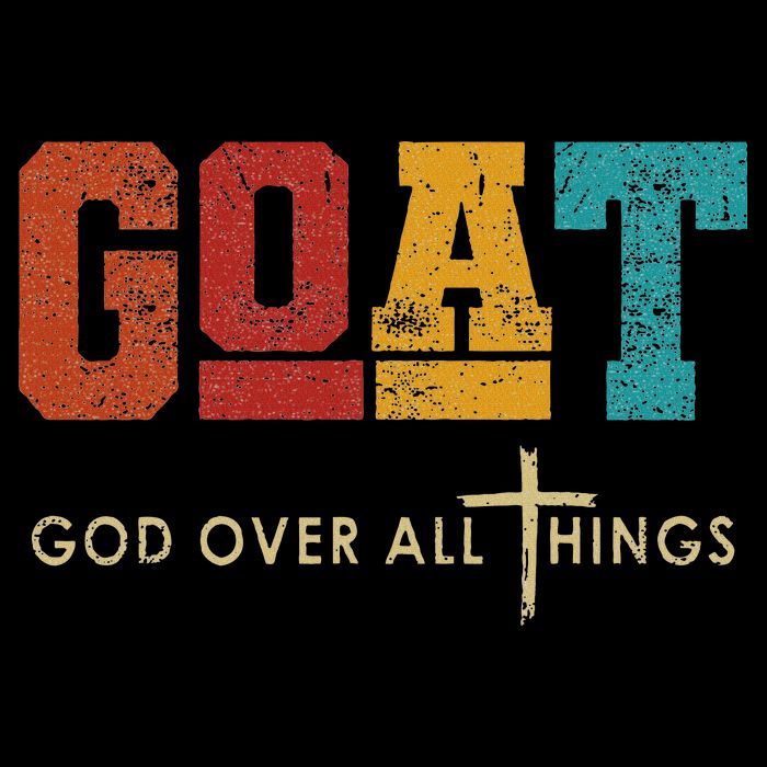 Goat God Over All Things Jesus Religion God Bible Christian Impact Tech Backpack