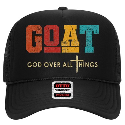 Goat God Over All Things Jesus Religion God Bible Christian Hat