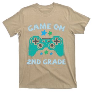 Gaming Game On 2nd Grade Second First Day School Gamer Gift T-Shirt