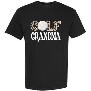 Golf Grandma Of A Golf Player Golfing Grandma Premium Garment-Dyed Heavyweight T-Shirt