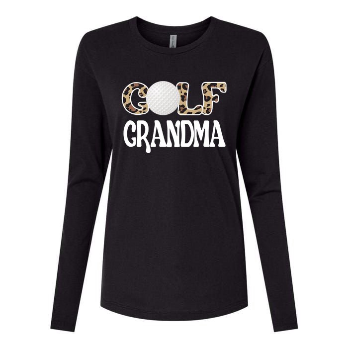 Golf Grandma Of A Golf Player Golfing Grandma Premium Womens Cotton Relaxed Long Sleeve T-Shirt