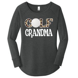 Golf Grandma Of A Golf Player Golfing Grandma Premium Women's Perfect Tri Tunic Long Sleeve Shirt