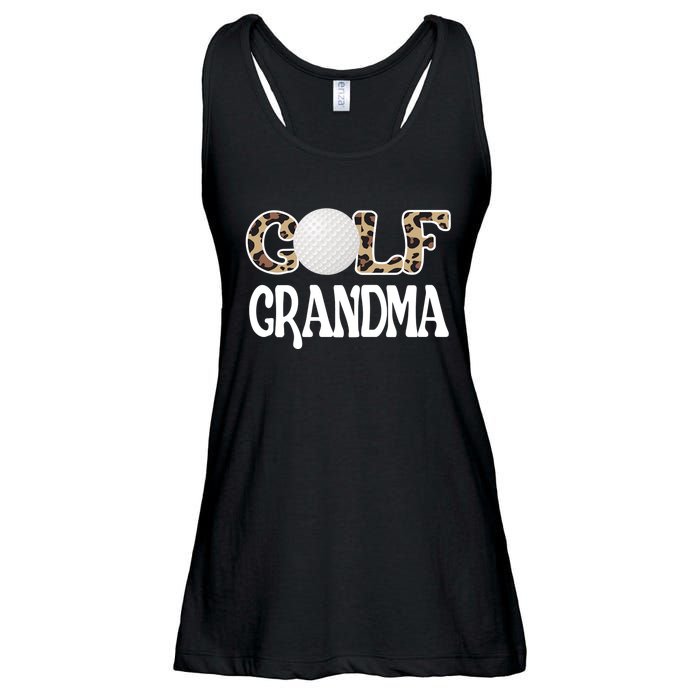 Golf Grandma Of A Golf Player Golfing Grandma Premium Ladies Essential Flowy Tank