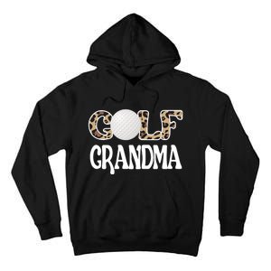 Golf Grandma Of A Golf Player Golfing Grandma Premium Tall Hoodie