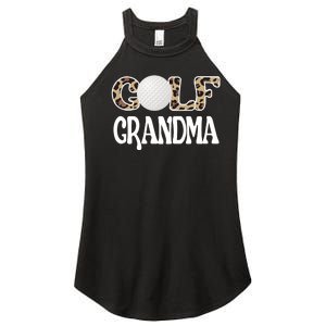 Golf Grandma Of A Golf Player Golfing Grandma Premium Women's Perfect Tri Rocker Tank