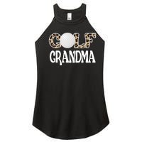 Golf Grandma Of A Golf Player Golfing Grandma Premium Women's Perfect Tri Rocker Tank