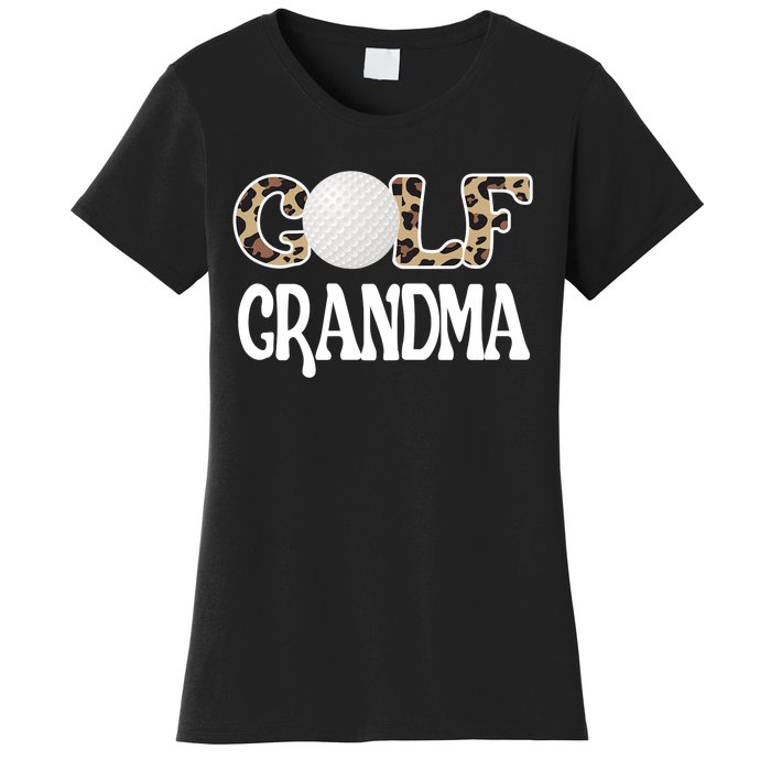 Golf Grandma Of A Golf Player Golfing Grandma Premium Women's T-Shirt