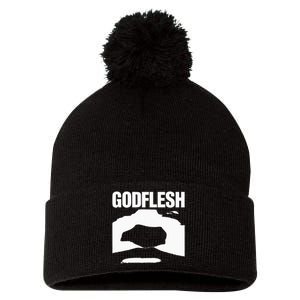 Godflesh Pom Pom 12in Knit Beanie