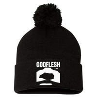 Godflesh Pom Pom 12in Knit Beanie