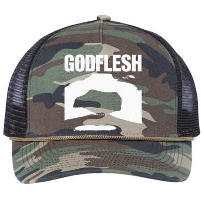 Godflesh Retro Rope Trucker Hat Cap