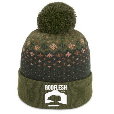 Godflesh The Baniff Cuffed Pom Beanie