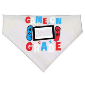 Gaming Game On 2nd Grade Second First Day School Gamer USA-Made Doggie Bandana