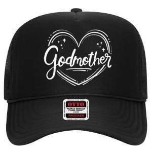 Godmother High Crown Mesh Back Trucker Hat