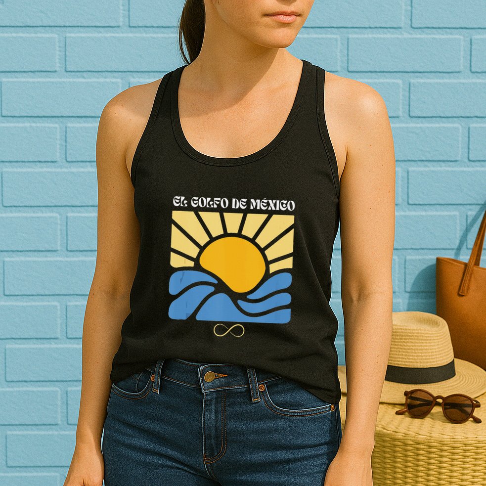 Groovy Gulf Of Mexico Forever Liberal El Golfo De Mexico Tank Top Womens Tank Top