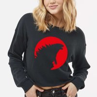 God.dzilla Cropped Pullover Crew