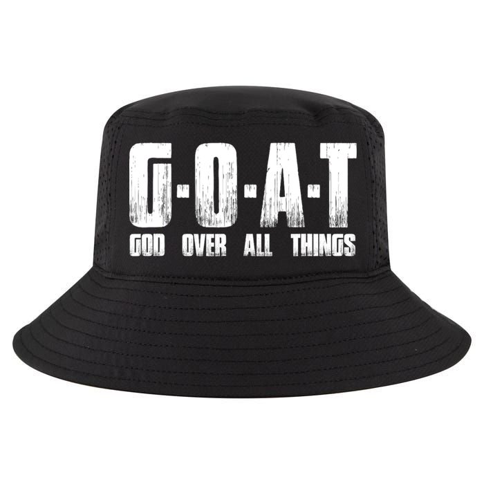GOAT God Over All Things Cool Comfort Performance Bucket Hat