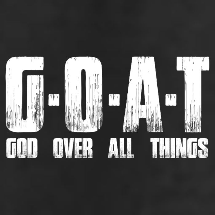 GOAT God Over All Things Adult Drive Performance Visor