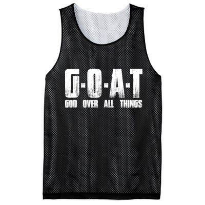 GOAT God Over All Things Mesh Reversible Basketball Jersey Tank