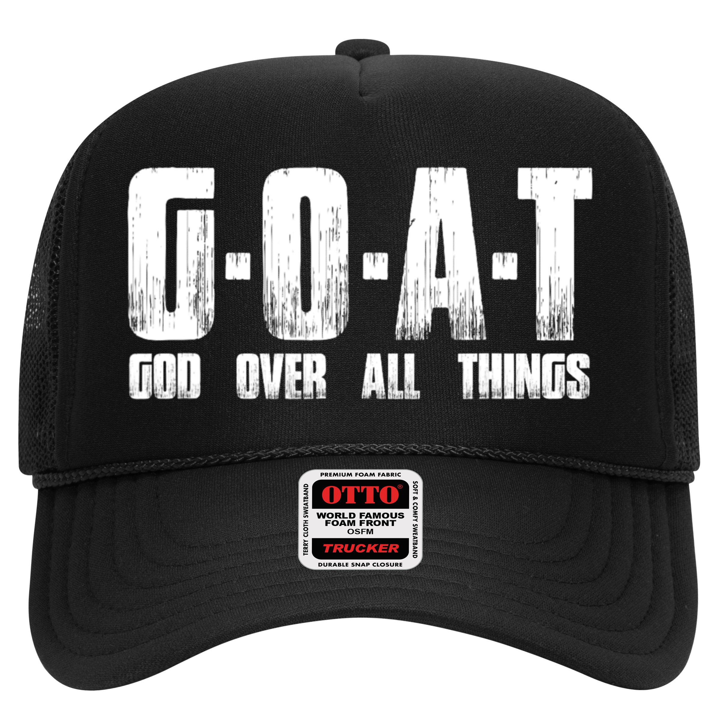 GOAT God Over All Things Hat