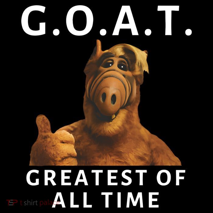 G.O.A.T. Greatest Of All Time Alf Goat Drawstring Bag