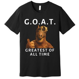 G.O.A.T. Greatest Of All Time Alf Goat Premium T-Shirt