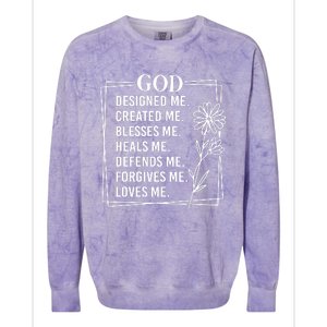 God Colorblast Crewneck Sweatshirt