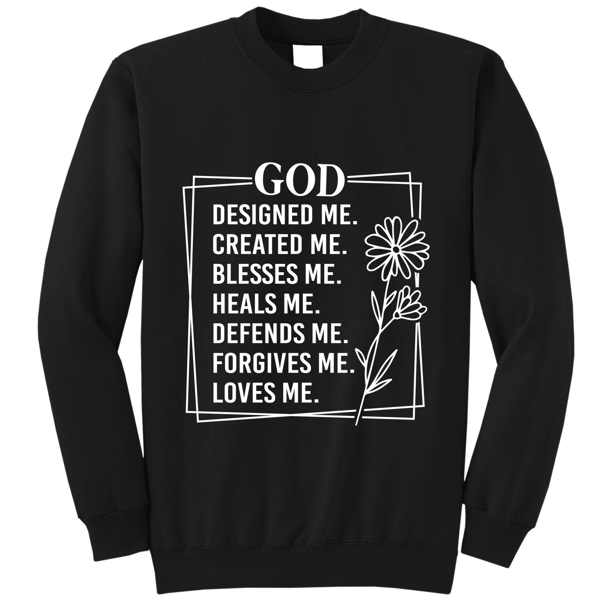 God Tall Sweatshirt