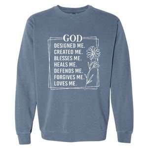 God Garment-Dyed Sweatshirt