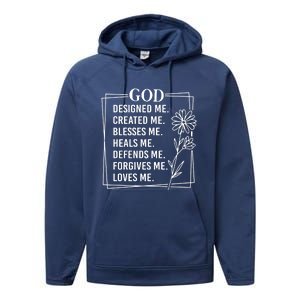 God Performance Fleece Hoodie