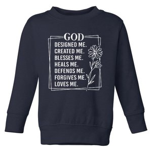 God Toddler Sweatshirt