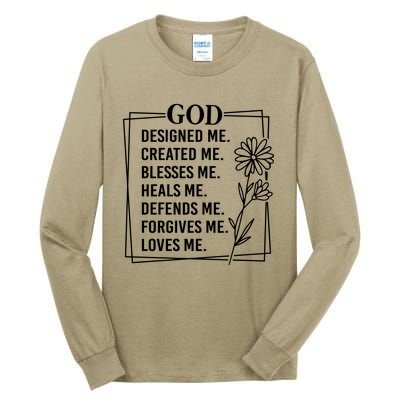 God Tall Long Sleeve T-Shirt