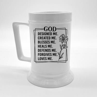 God Beer Stein