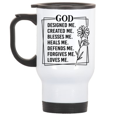 God Stainless Steel Travel Mug